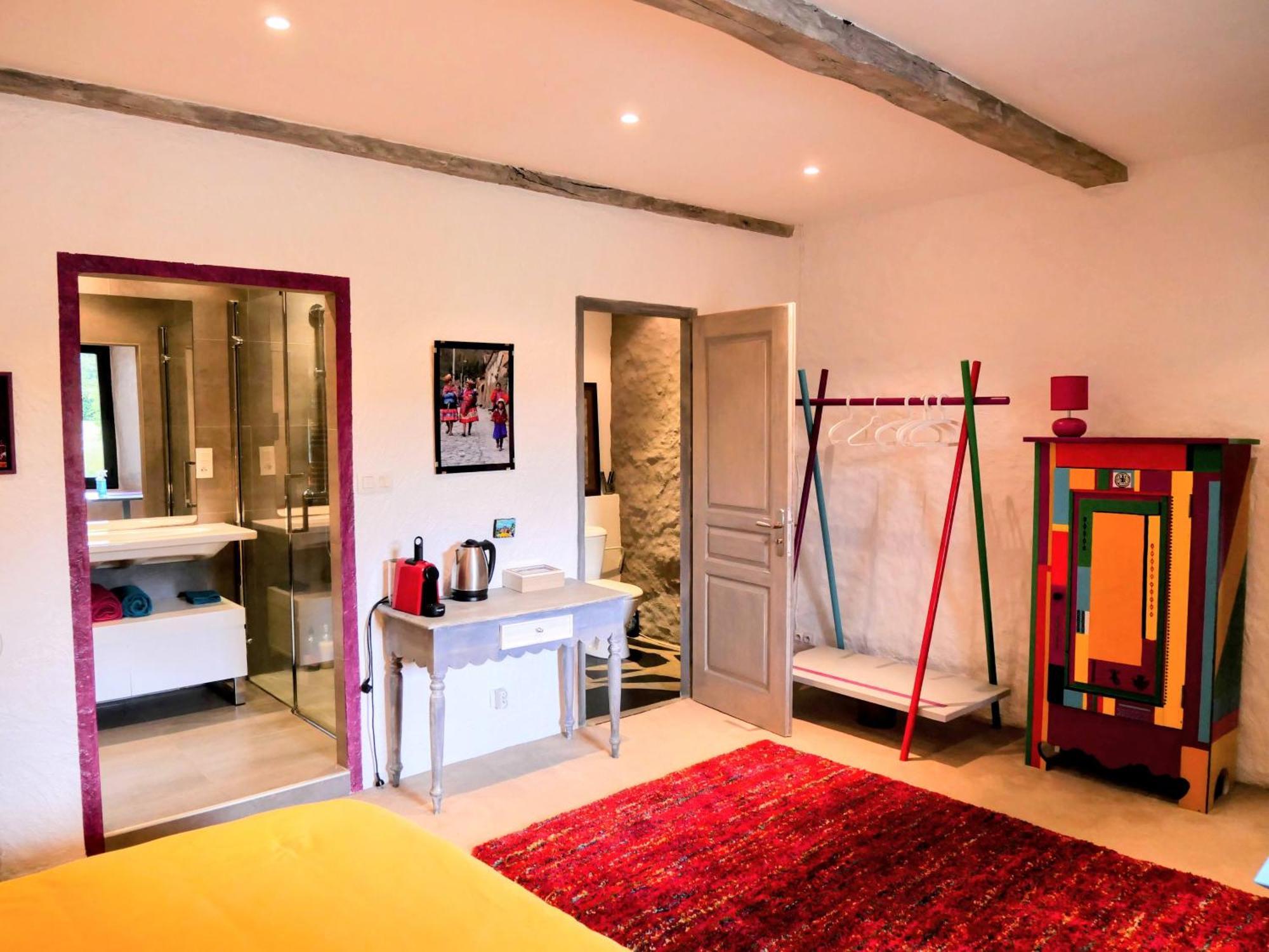Les Couleurs Du Cagire Bed and Breakfast Couret Εξωτερικό φωτογραφία